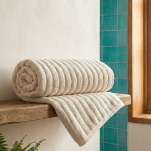 Toalla de baño 70x140cm beige