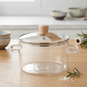 Olla Vidrio doble asa