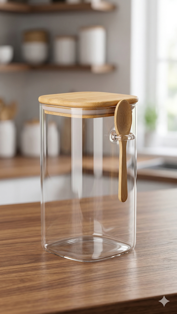 Recipiente para alimentos cuchara